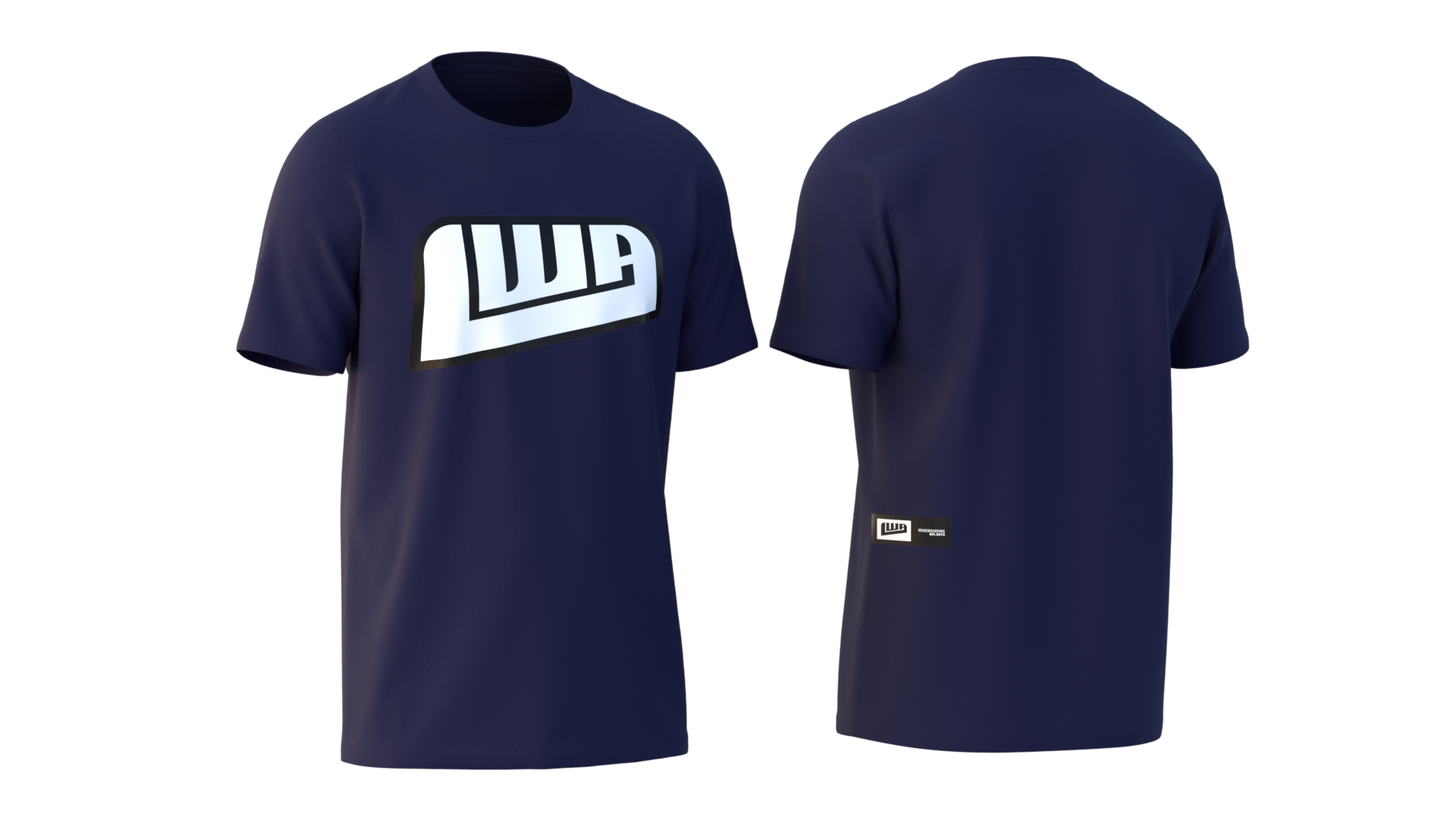 LWA Shirt Navy Logo